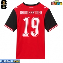 Österreich Christoph Baumgartner #19 Heimtrikot WM 2026 Kurzarm